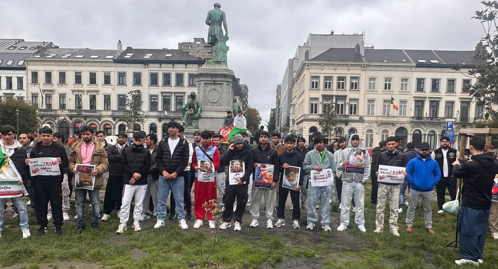 Forced Deportation Against Afghan Refugees Must End – Protest in Front of the European Parliament